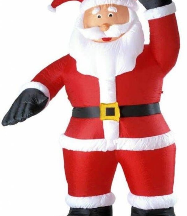 light up inflatable santa claus