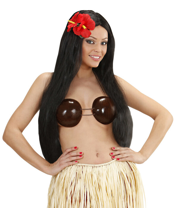 Plastic coconut bra