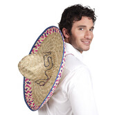 Sombrero Salvatore 2 ass rood of blauw