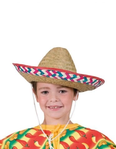 Funny Fashion Mexicaanse hoed kind