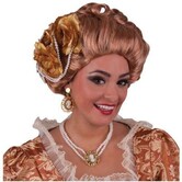 Marie Antoinette brown wig