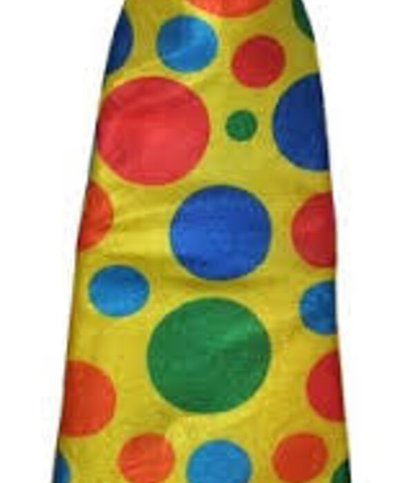 Funny Fashion Cravate de clown géante XXL