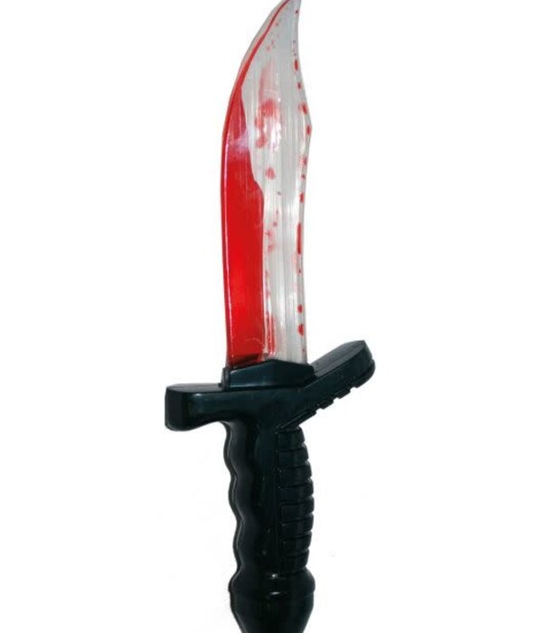 Knife with blood