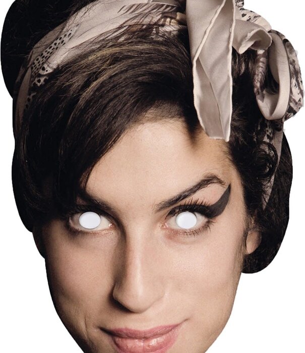 Huis Baeyens Amy Winehouse kartonnen masker