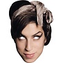 Amy Winehouse kartonnen masker