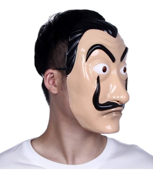 plastiek masker Dali Casa de Papel