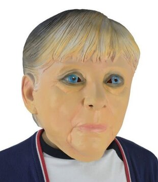 Angela Merkel rubber masker