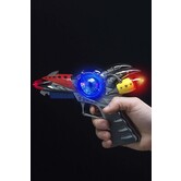 plastic space gun with light and sound space