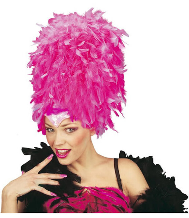 Feather headdress rose