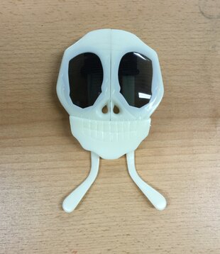 glasses skeleton