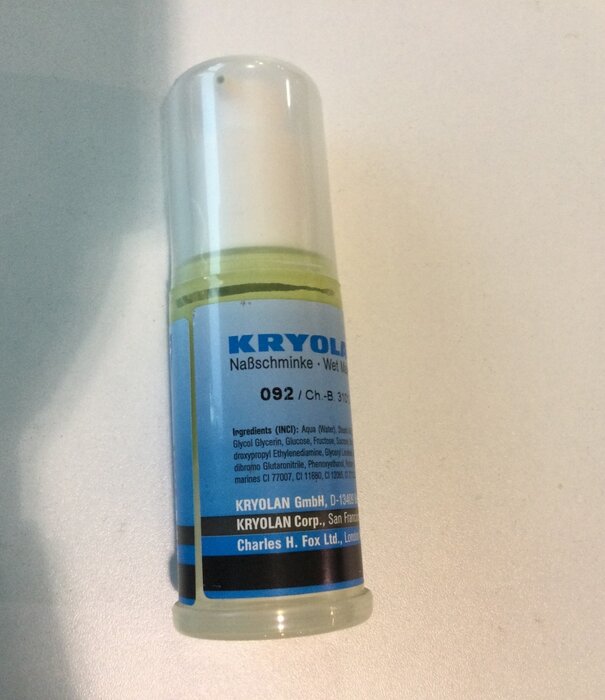 kryolan aquacolor soft cream 50 ml