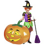 maxi inflatable pumpkin 110 cm