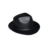 chapeau mafia / borsalino mousse noir