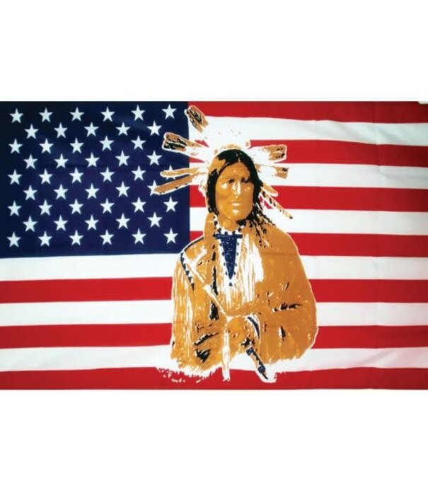 vlag native USA 90 x 150 cm