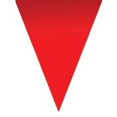 Ligne de drapeau rouge à 5 m