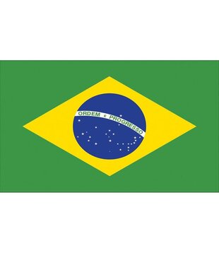 vlag Brazilië 90 x 150 cm