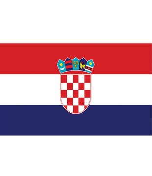 vlag Kroatië 90 x 150 cm