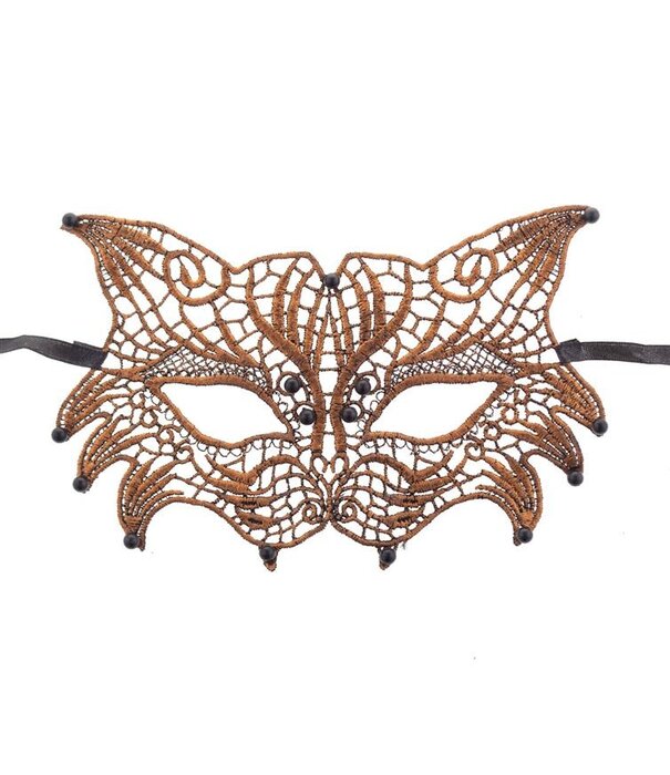 oogmasker steampunk brons