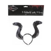 diadem black with horns