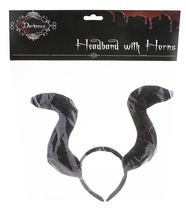 diadem black with horns