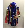 Piet fluweel met Cape Spanje Blauw Rood XL