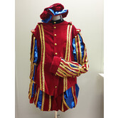 Piet fluweel met Cape Spanje Rood Blauw XL