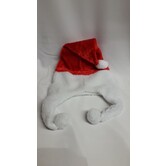 Santa hat with ear flaps