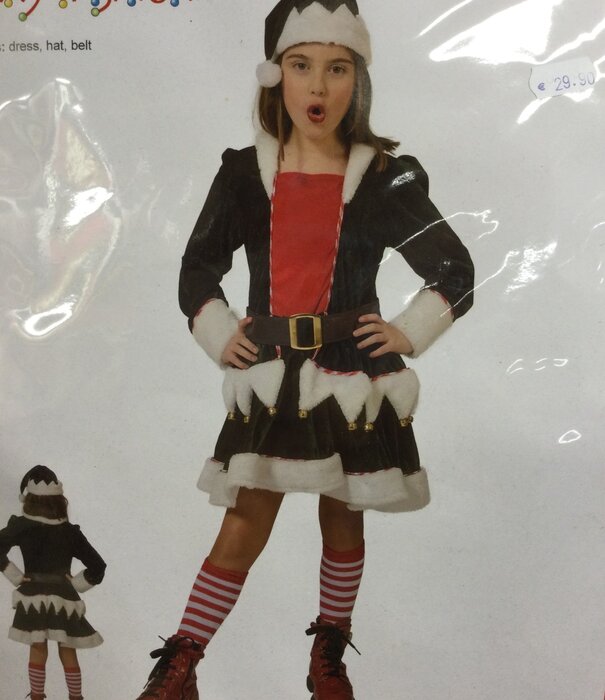 Funny Fashion Santa’s little helper girl