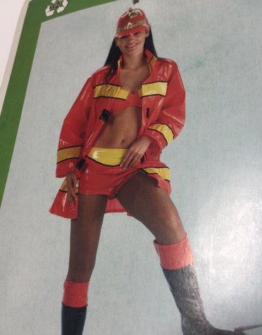Brandweer Firegirl top en broek