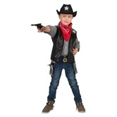 Cowboy Gilet zwart