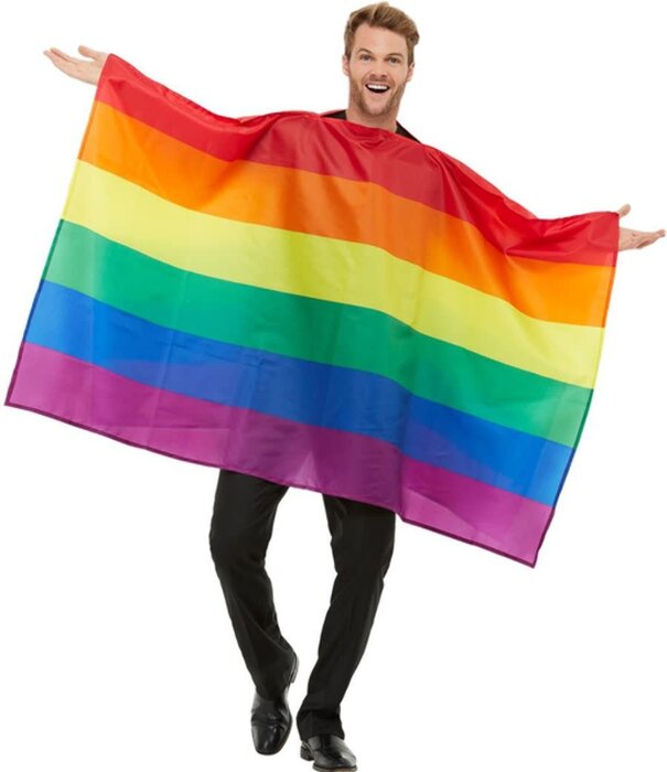 rainbow flag costume regenboog vlag