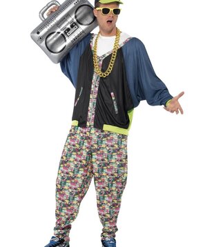 80s hip hop costume One Size