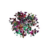 confetti table decoration glasses 25 g
