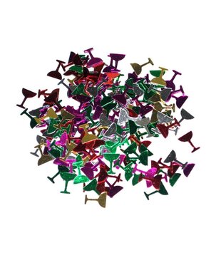 confetti table decoration glasses 25 g