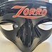 Zorro masker plastiek kind