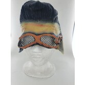 Perruque en caoutchouc avec lunettes Elvis