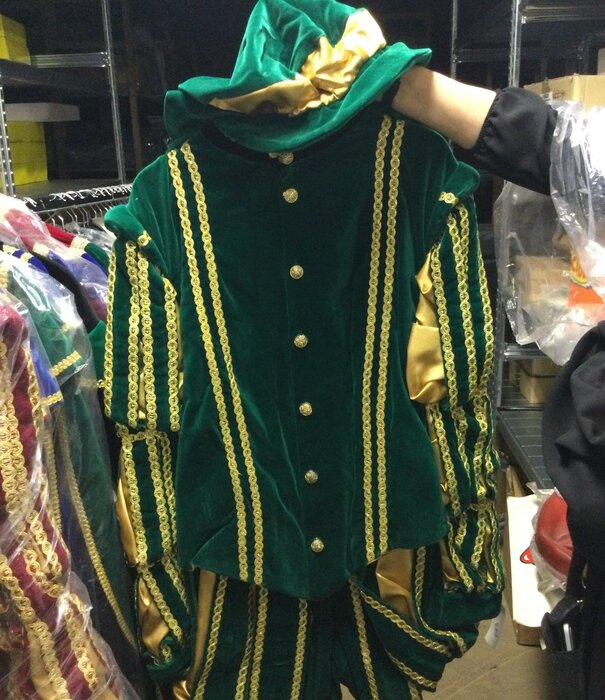 Pietenpak velours avec cape