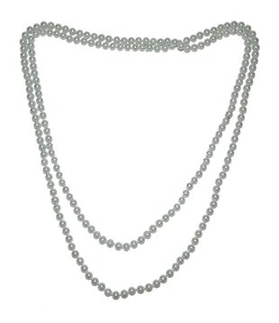 ketting wit met parels