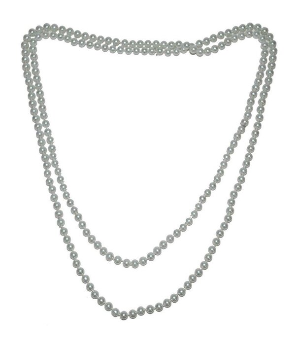 ketting wit met parels