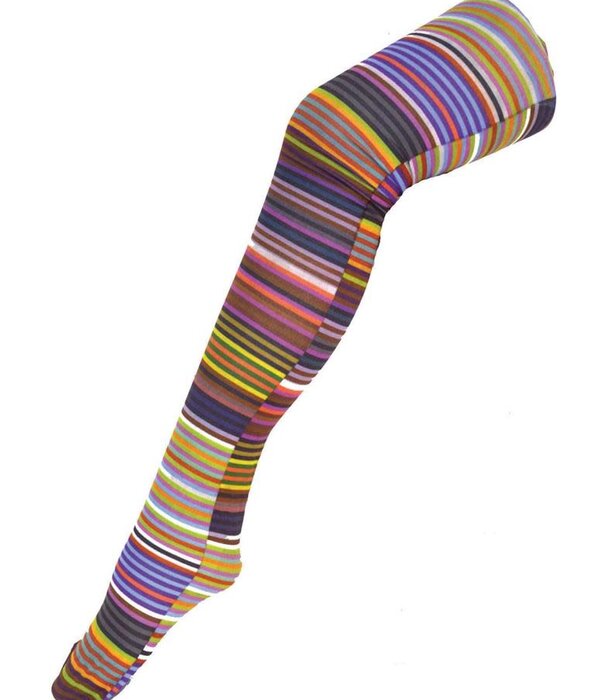 panty met gekleurde strepen