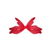 butterfly wings red