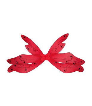 butterfly wings red