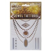 jewel tattoos Gold