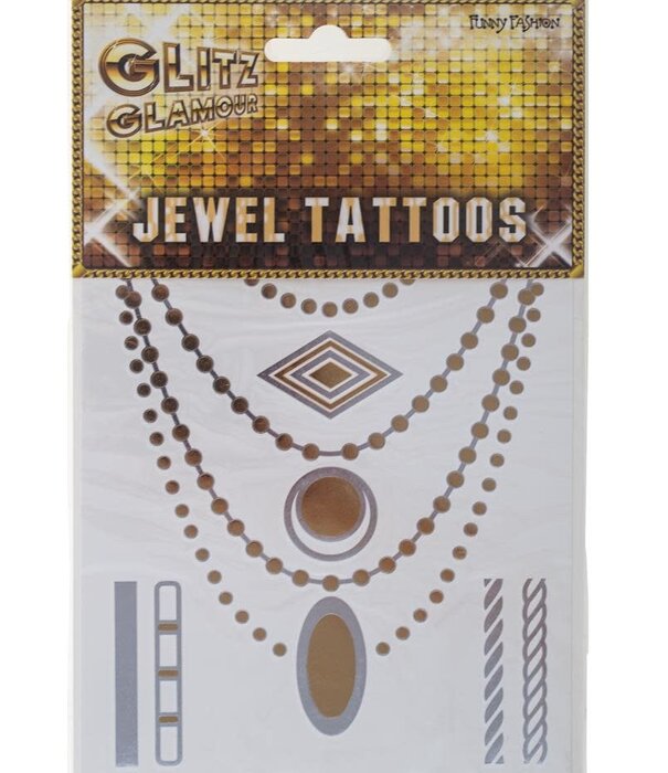 jewel tattoos Goud