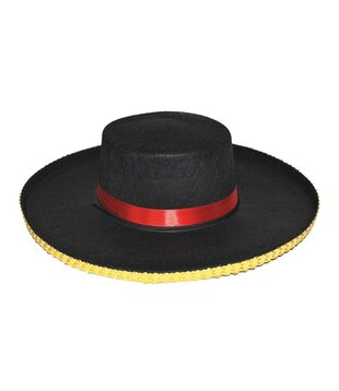 Spanish hat black