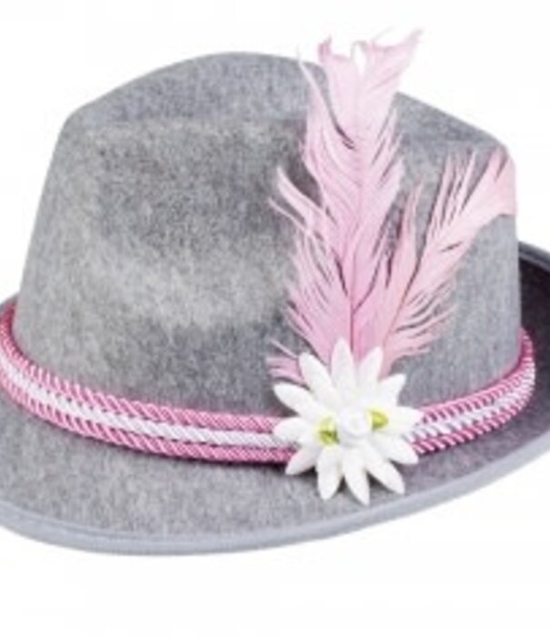 hat Oktoberfest Theresa grey deluxe