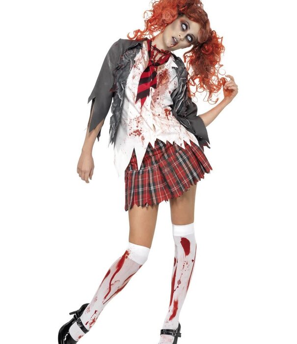 Zombie school girl