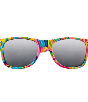 fête lunettes fantaisie coloré
