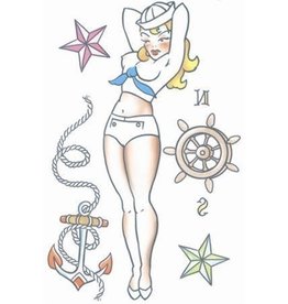 tattoo sailor girl
