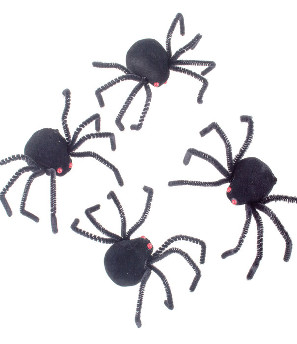 Spiders 10cm 4 pieces